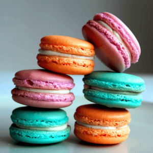 Fancy French Macarons (6 pcs)